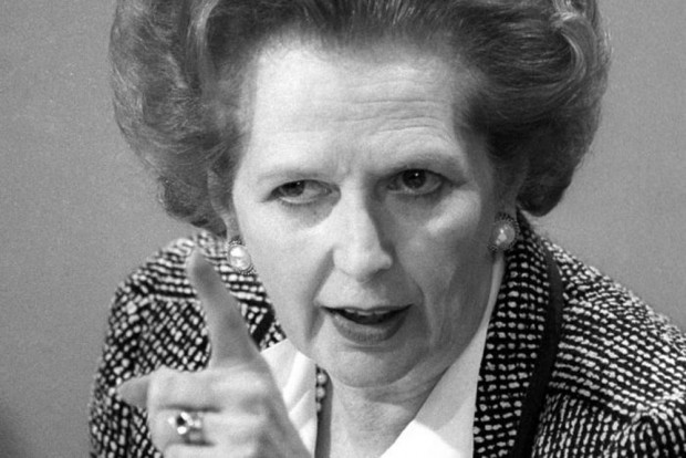 Margaret Thatcher in 1987. Photo: Roy Letkey