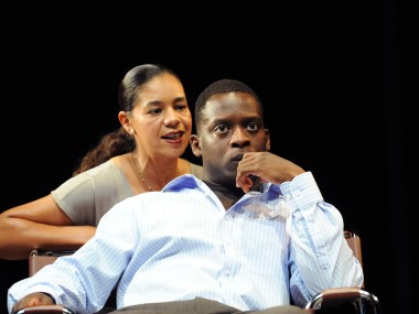 Jaye Griffiths and Kobna Holdbrook-Smith in Seize the Day