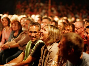 One happy audience