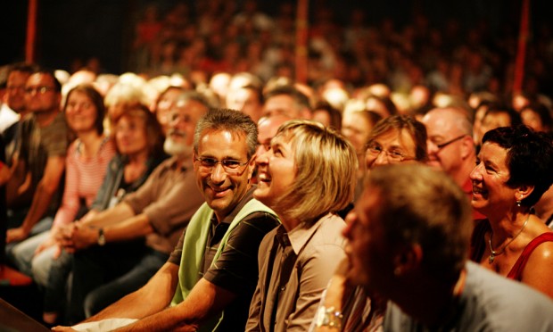 One happy audience