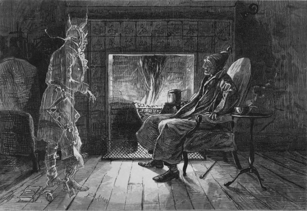 Scrooge and Marley’s Ghost by EA Abbey (1876)