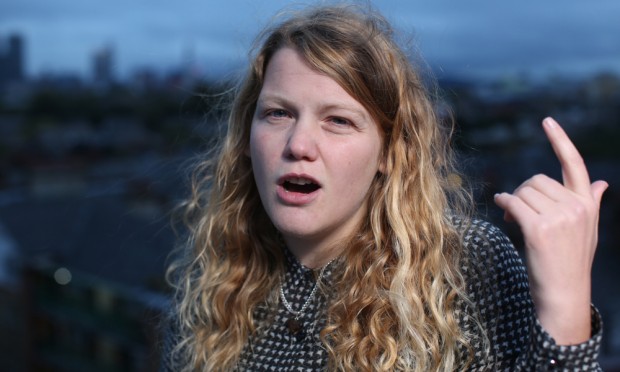 Poet and rapper Kate Tempest