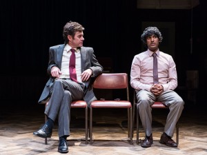 Paul Higgins and Rudi Dharmalingam in Hope. Photo: Manuel Harlan