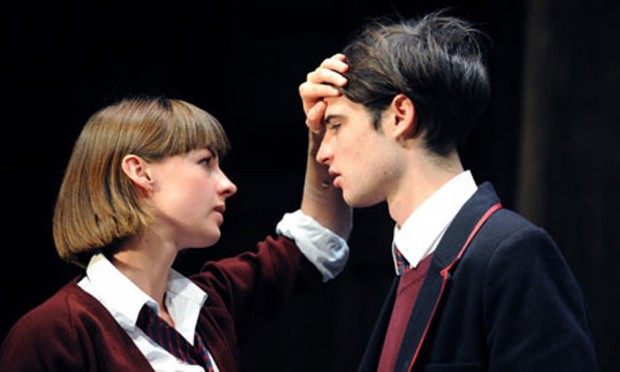 Jessica Raine and Tom Sturridge in Punk Rock. Photo: Tristram Kenton