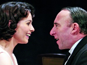 Tara Fitzgerald and Antony Sher in Broken Glass. Photo: John Haynes