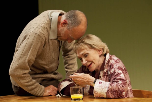 Sam Cox and Siân Phillips in Lovesong. Photo: Johan Persson