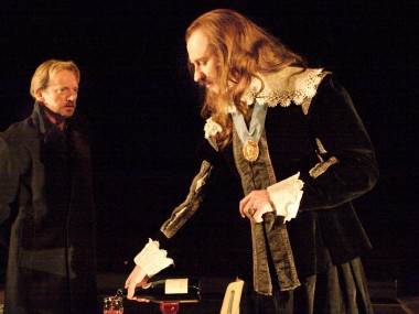 Douglas Henshall and Mark Gatiss in 55 Days. Photo: Catherine Ashmore