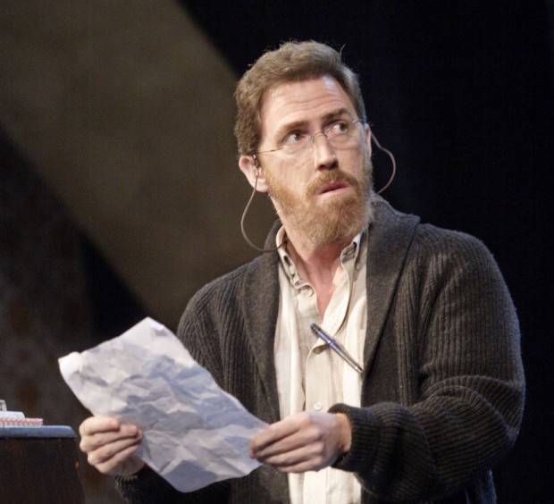Rob Brydon in A Chorus of Disapproval. Photo: Catherine Ashmore