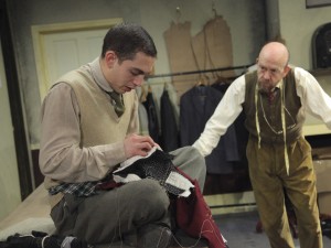 James El-Sharawy and Andy de la Tour in The Cutting of the Cloth. Photo: Philip Gammon
