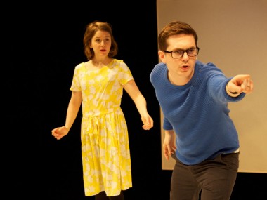 Gemma Whelan and Sean Michael Verey in Radiant Vermin. Photo: Anna Soderblom