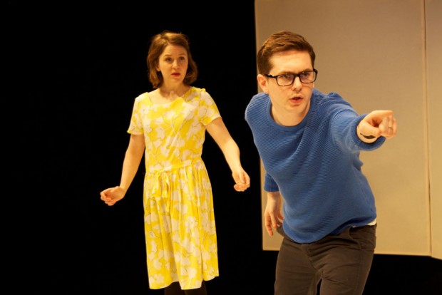 Gemma Whelan and Sean Michael Verey in Radiant Vermin. Photo: Anna Soderblom