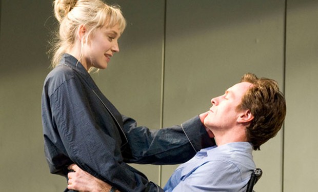 Hattie Morahan and Toby Stephens in The Real Thing. Photo: Geraint Lewis