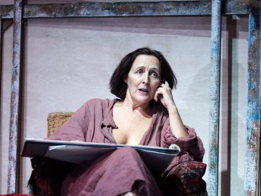 Fiona Shaw in Scenes from an Execution. Photo: Mark Douet