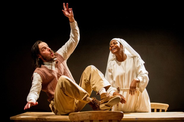 Paul Hilton and Sarah Niles in Table. Photo: Richard Hubert Smith