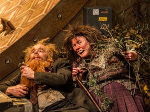 Jason Watkins and Monica Dolan in The Twits. Photo: Manuel Harlan