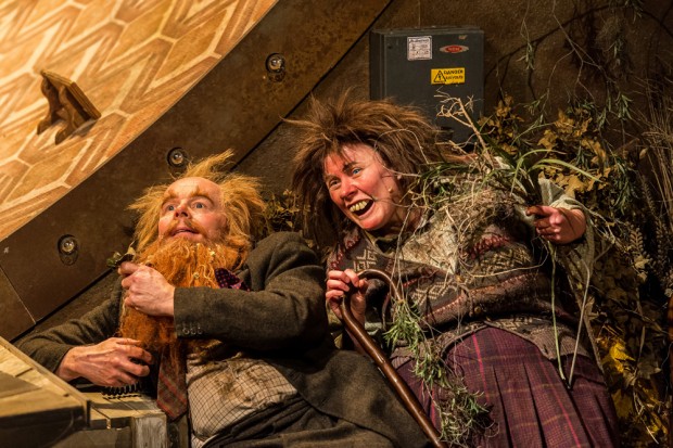 Jason Watkins and Monica Dolan in The Twits. Photo: Manuel Harlan