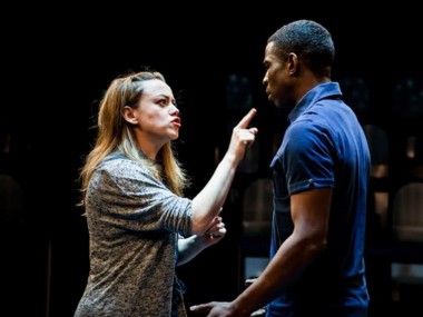 Sian Reese-Williams and Abdul Salis in Lungs. Photo: Richard Davenport