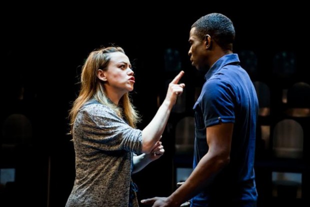 Sian Reese-Williams and Abdul Salis in Lungs. Photo: Richard Davenport