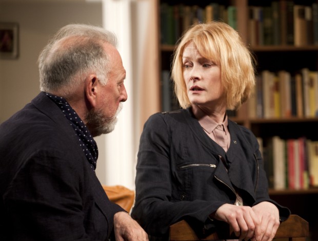 Kenneth Cranham and Claire Skinner in The Father. Photo: Simon Annand