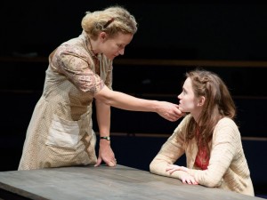 Lorraine Pilkington and Abigail Lawrie in When We Were Women. Photo: Ben Broomfield