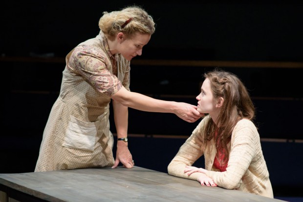 Lorraine Pilkington and Abigail Lawrie in When We Were Women. Photo: Ben Broomfield