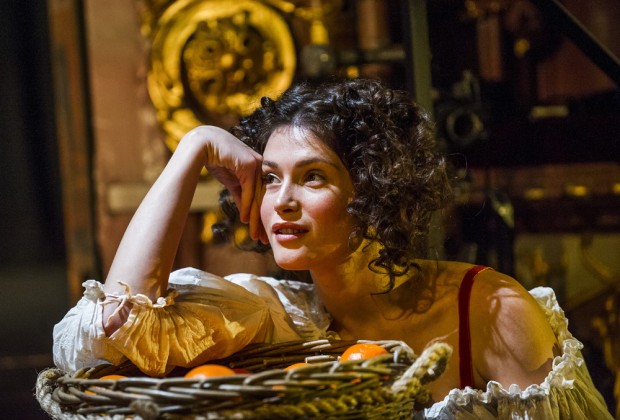 Gemma Arterton in Nell Gwynn. Photo: Tristram Kenton