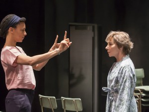 Nina Sosanya and Zoë Wanamaker in Elegy. Photo: Johan Persson