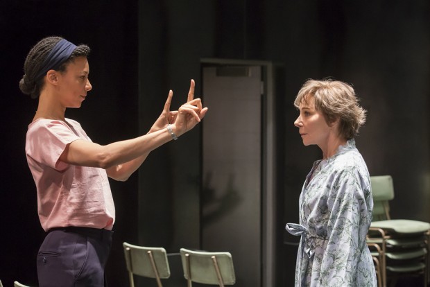 Nina Sosanya and Zoë Wanamaker in Elegy. Photo: Johan Persson