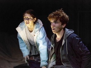 Milly Thomas and Jack Gouldbourne in Cargo. Photo: Mark Douet