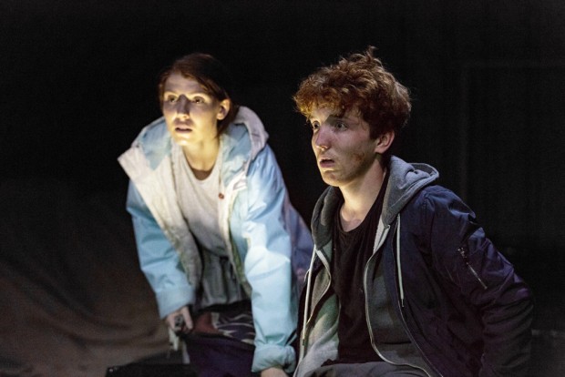 Milly Thomas and Jack Gouldbourne in Cargo. Photo: Mark Douet