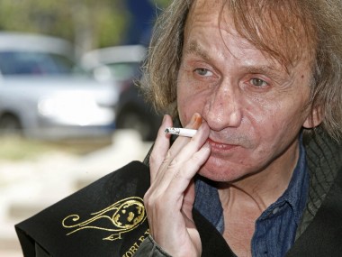 Novelist and actor Michel Houellebecq