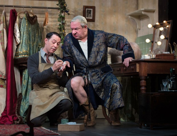 Reece Shearsmith and Ken Stott in The Dresser. Photo: Bill Knight