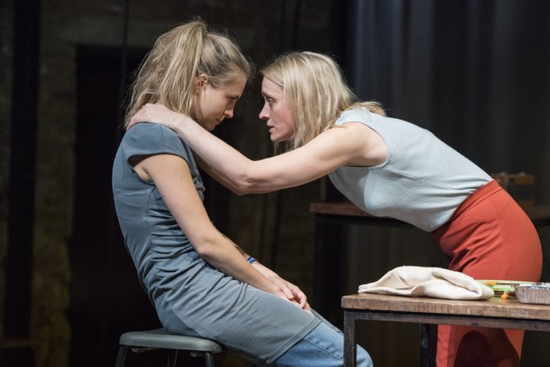 Yolanda Kettle and Anne-Marie Duff in Oil. Photo: Richard H Smith