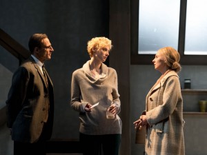 Mark Strong, Elizabeth Debicki and Hope Davis in The Red Barn. Photo: Manuel Harlan