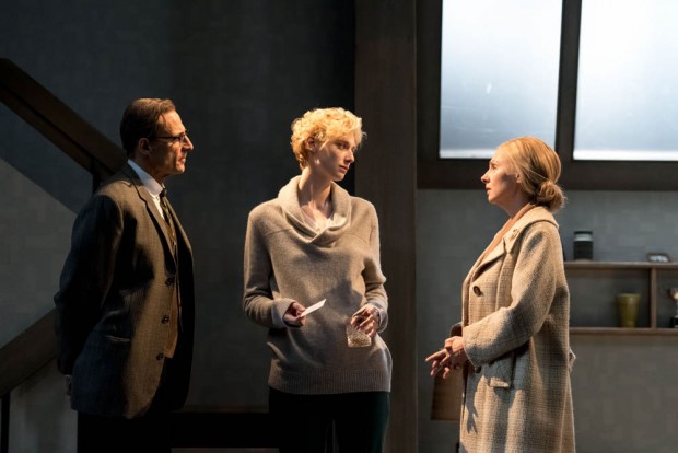 Mark Strong, Elizabeth Debicki and Hope Davis in The Red Barn. Photo: Manuel Harlan