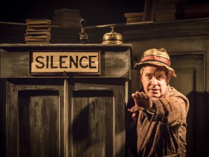 Tom Hollander in Travesties. Photo: Johan Persson