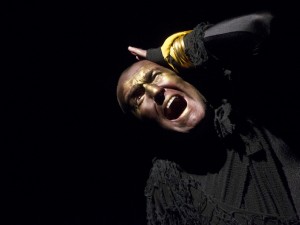 Pat Kinevane in Underneath. Photo: Patrick Redmond