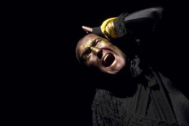 Pat Kinevane in Underneath. Photo: Patrick Redmond