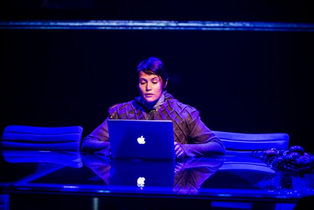 Gemma Arterton in Saint Joan. Photo: Jack Sain