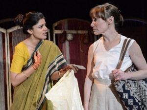 Ulrika Krishnamurti and Gina Isaac in Made in India. Photo: Robert Day