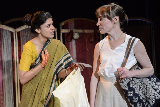 Ulrika Krishnamurti and Gina Isaac in Made in India. Photo: Robert Day