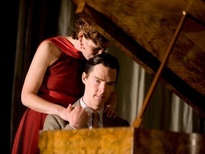 Nancy Carroll and Benedict Cumberbatch in After the Dance. Photo: Geraint Lewis