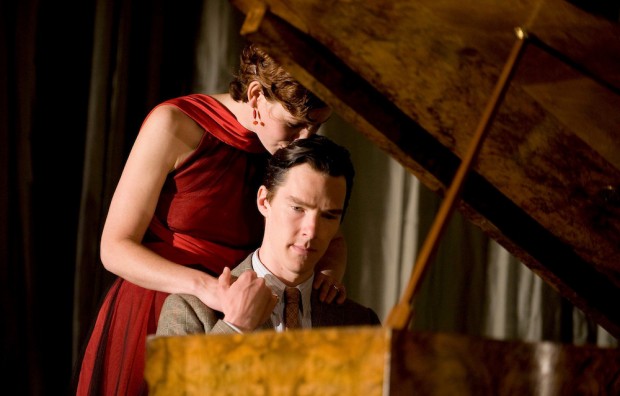 Nancy Carroll and Benedict Cumberbatch in After the Dance. Photo: Geraint Lewis