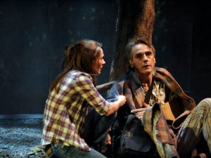 Joanna Horton and Jeremy Irons in The Gods Weep