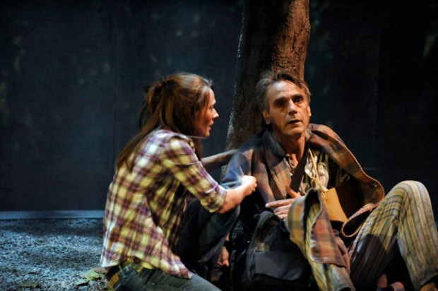 Joanna Horton and Jeremy Irons in The Gods Weep