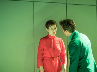 Aisling Loftus and Julian Ovenden in The Treatment. Photo: Marc Brenner