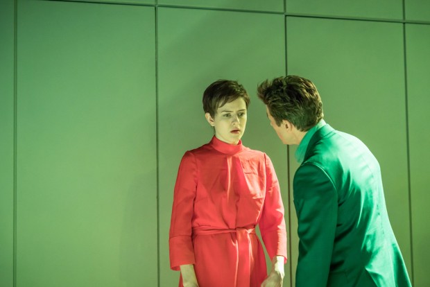 Aisling Loftus and Julian Ovenden in The Treatment. Photo: Marc Brenner