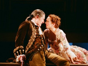 Alan Howard and Katherine Parkinson in The School for Scandal. Photo: Neil Libbert