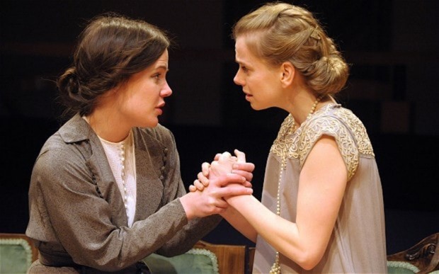 Katie McGuinness and Jennifer Higham in The Stepmother. Photo: Robert Day