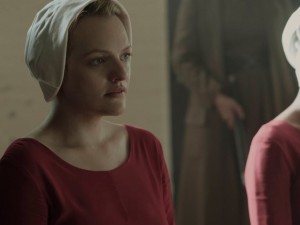 Elisabeth Moss in The Handmaid’s Tale